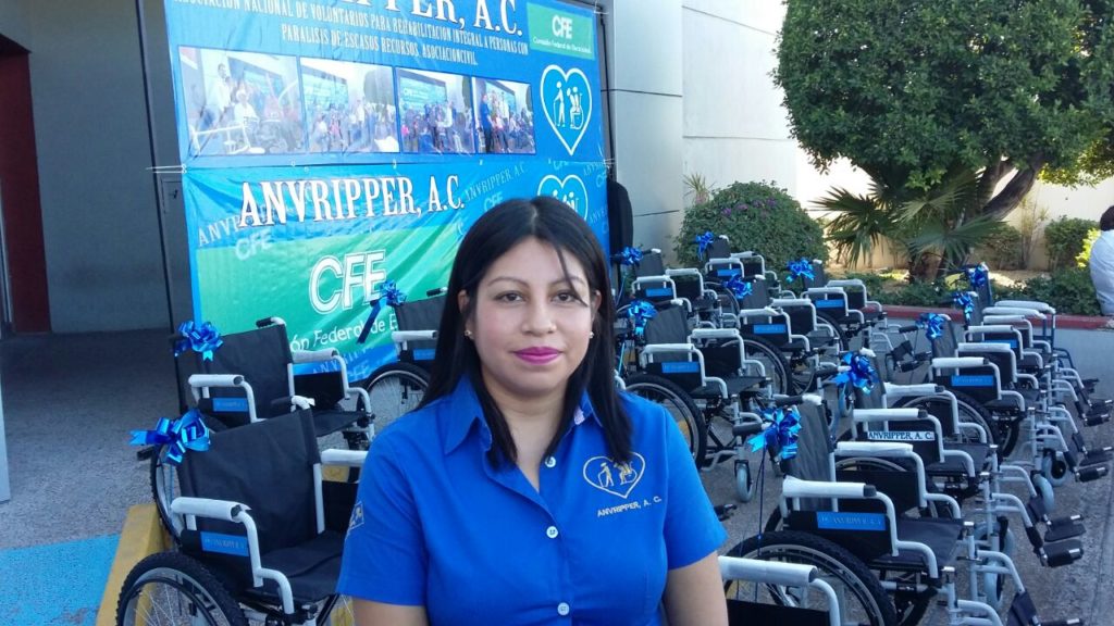 Asociación ANVRIPPER entrega sillas de ruedas todo terreno. IMG 20161019 WA0013 1024x576
