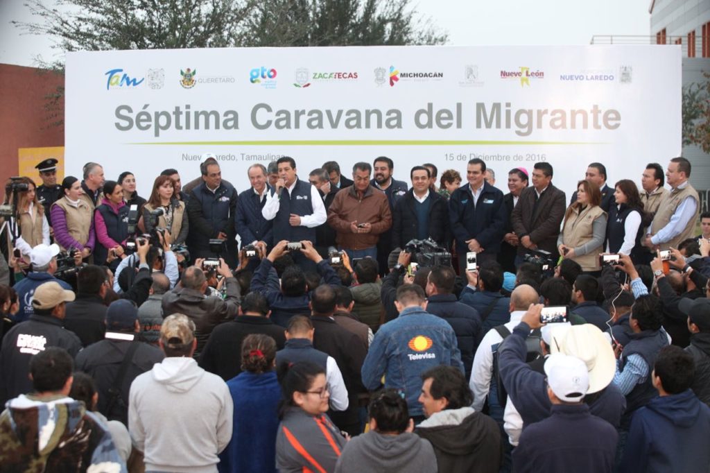 Gobernador de Tamaulipas da bienvenida a connacionales y garantiza seguridad. Foto 2 1024x682