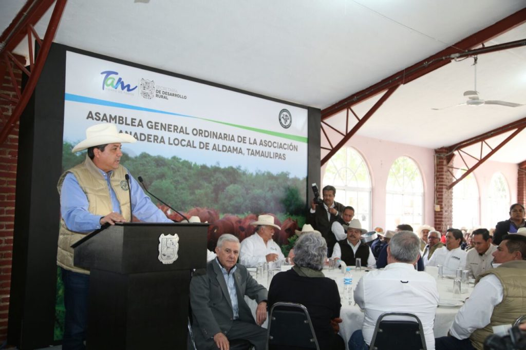 TAM 061 2017. Ofrece Gobernador Recuperar La Productividad Ganadera En Tamaulipas 1 1024x682