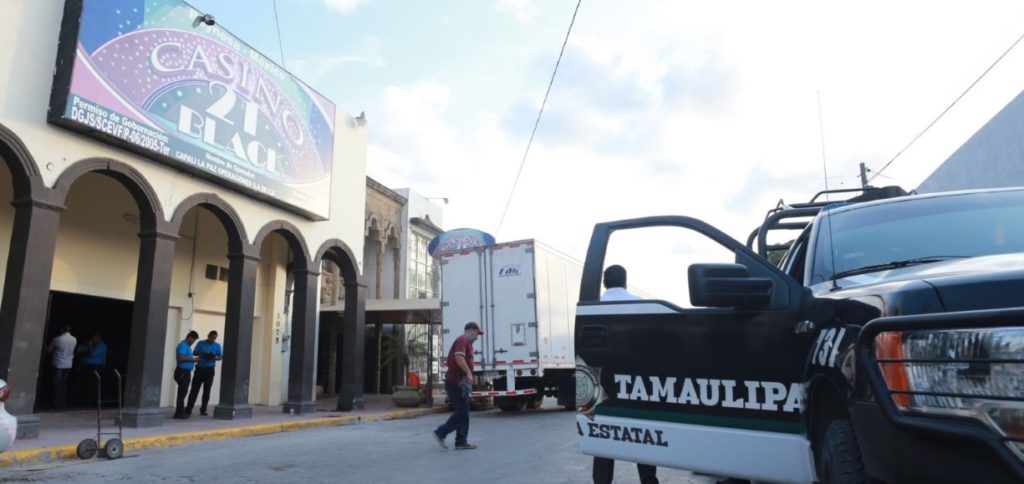 Thumbnail SFT 009 2017. Decomisa Gobierno De Tamaulipas 716 Máquinas Tragamonedas En Reynosa 3 E1494257300919 1024x484