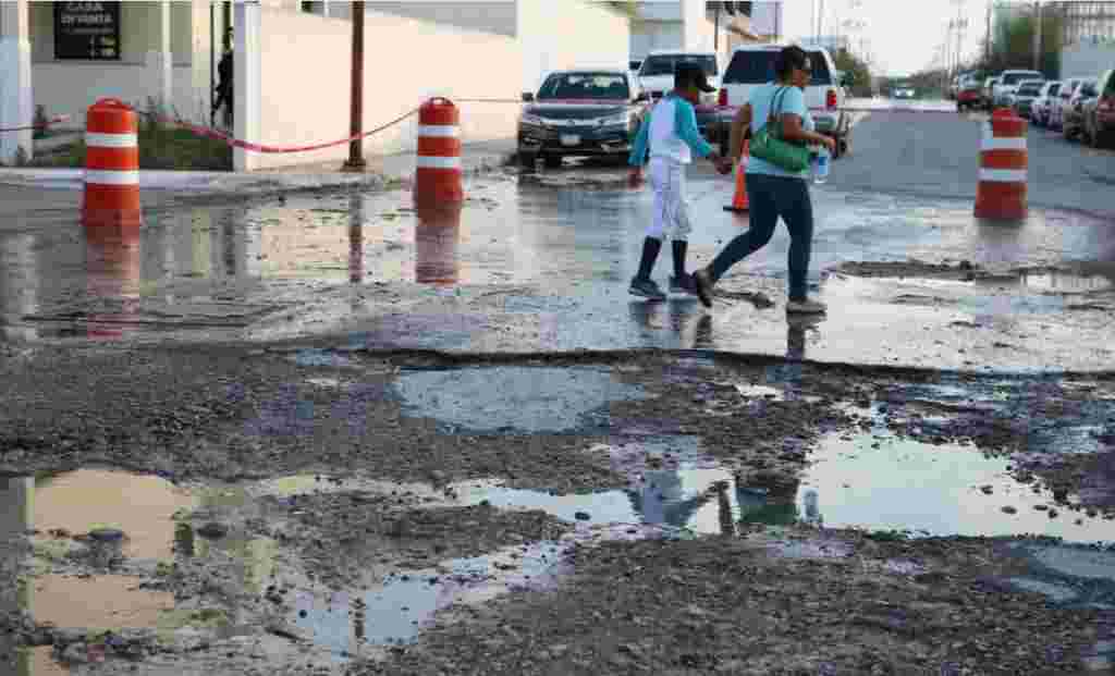 Destina Gobierno del Estado inversión de 20 mdp para bacheo en Reynosa. BACHES VH 1024x621