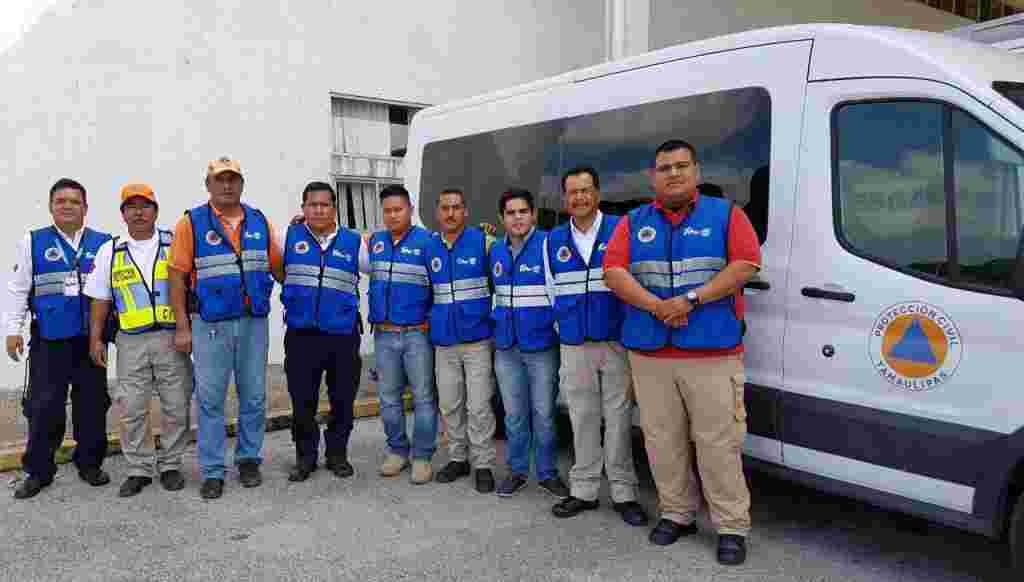 Thumbnail SGG 054 2017. Envía Protección Civil Tamaulipas Brigadistas A La Ciudad De México.1 1024x582