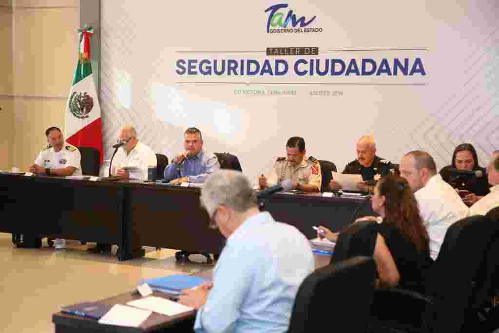 TAM 129 2019. Participan Autoridades En Taller De Seguridad Ciudadana 6 1024x683