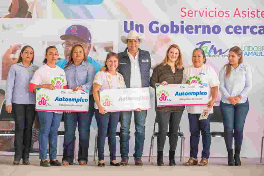 DIF 139 2019. Con “Un Gobierno Cerca De Ti” Gobernador Del Estado Y Presidenta Del DIF Tamaulipas Siguen Recorriendo La Entidad 4 1024x682