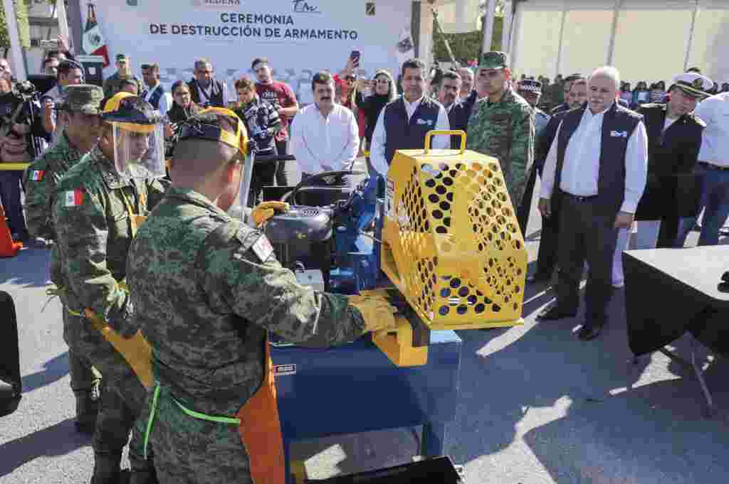 TAM 196 2019. Llama Gobernador A Combatir Tráfico De Armas 4 1024x681