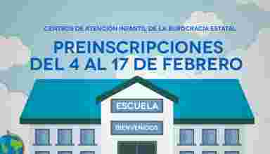 Preinscripciones en los CENDI´s del IPSSET