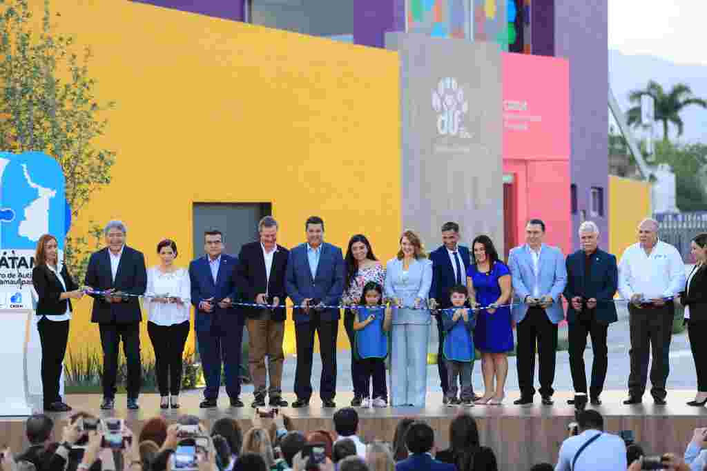DIF 017 2020. Gobierno Del Estado Y DIF Tamaulipas Inauguran El Centro De Autismo Tamaulipas 2 1024x683
