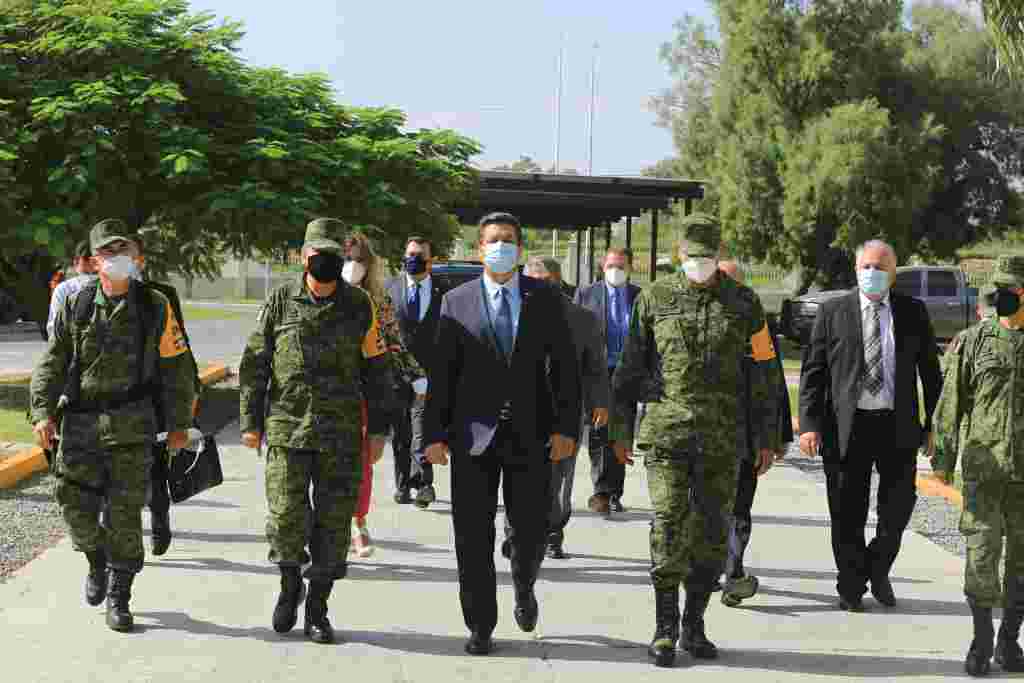 TAM 155 2020. Apoyo Del Ejército Mexicano Clave Para Avanzar En Metas Del Gobierno De Tamaulipas En Seguridad 1 1024x683