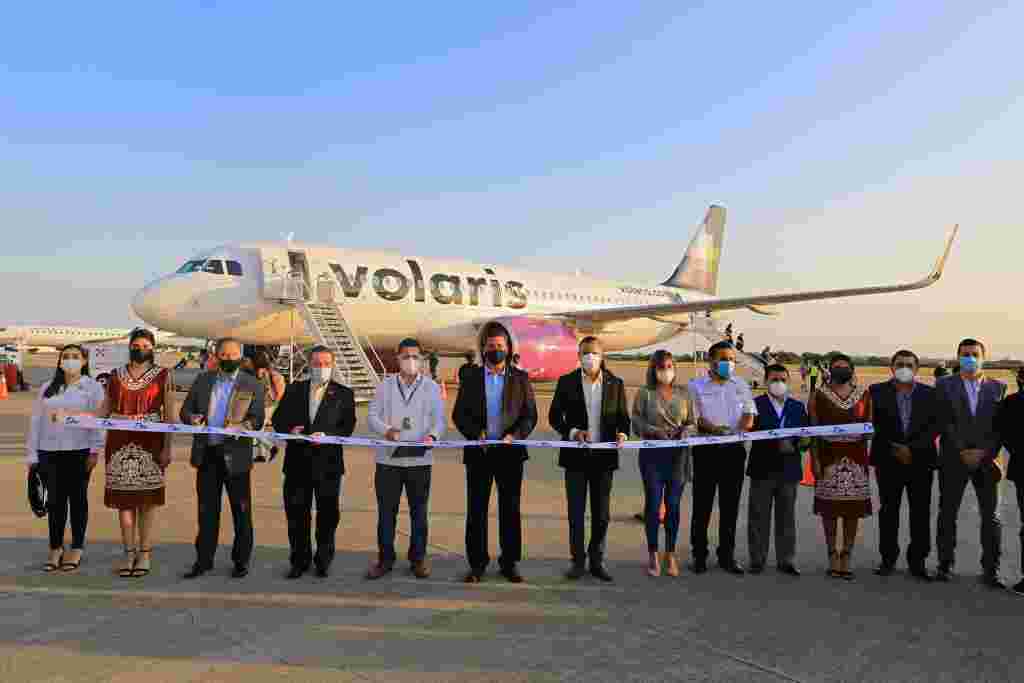 Regreso de Volaris a Tamaulipas, fortalece la oferta aérea y turística STU 086 2020. Regreso De Volaris A Tamaulipas Fortalece La Oferta Aérea Y Turística 3 1024x683