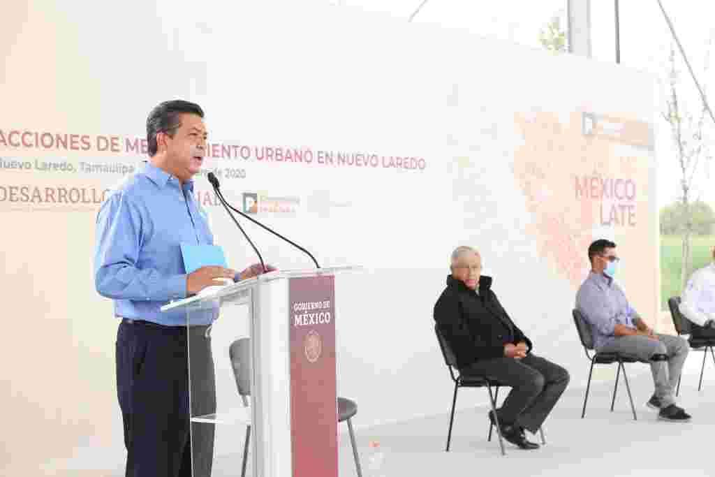 Solicita Gobernador atender problemática de distribución de agua en el norte de Tamaulipas TAM 188 2020. Solicita Gobernador Atender Coordinadamente Problemática De Distribución De Agua En El Norte De Tamaulipas 5 1024x683