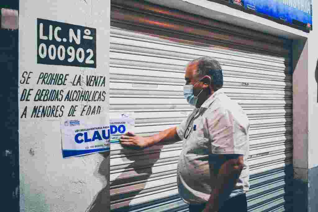 Ayuntamiento de Río Bravo realiza operativo para verificar se cumplan disposiciones sanitarias CLAUSURA RB 1024x683
