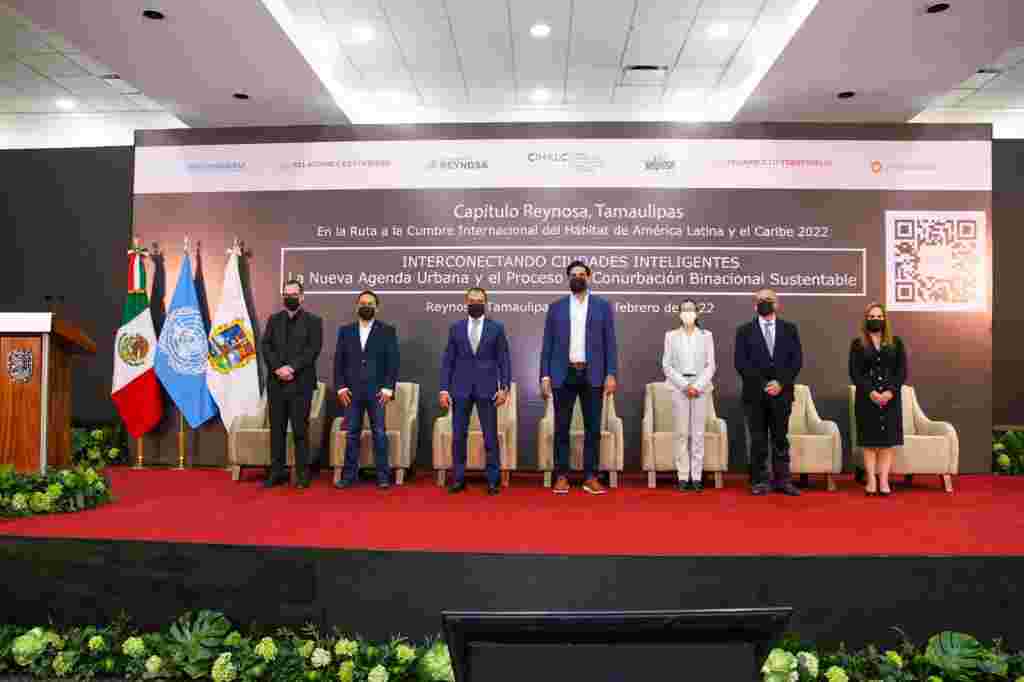 Coinciden alcaldes de franja fronteriza en agenda urbana y conurbación binacional. WhatsApp Image 2022 02 18 At 7.03.14 PM 1024x682