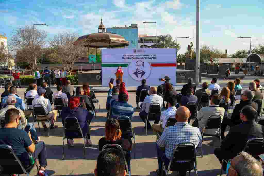 Celebra Municipio honores a Don Benito Juárez en su natalicio 216 WhatsApp Image 2022 03 21 At 3.04.22 PM 1024x683