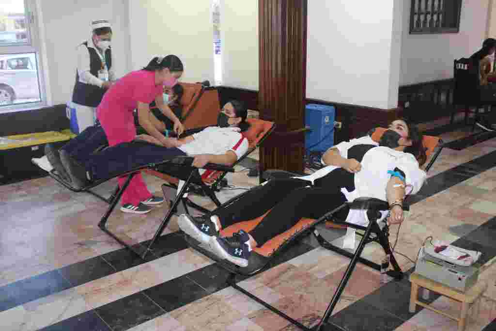 Exitosa campaña de donación de sangre en la Universidad Tamaulipeca. IMG 0834 1024x683