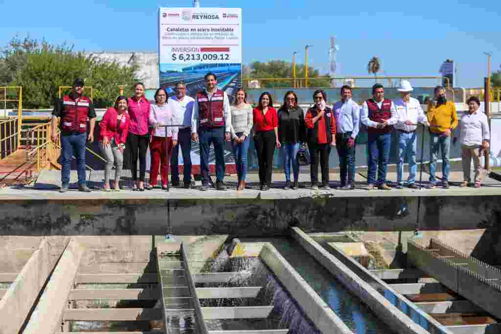 Optimizar calidad del agua potable, objetivo del Alcalde de Reynosa WhatsApp Image 2022 10 23 At 7.49.27 PM 1024x682