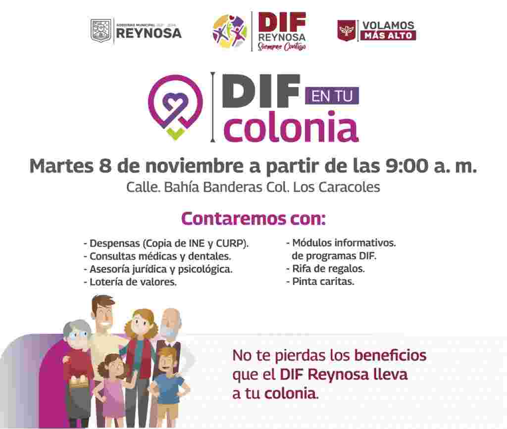 Llegará "DIF en Tu Colonia" a la colonia, Los Caracoles WhatsApp Image 2022 11 04 At 8.15.23 AM 1024x867