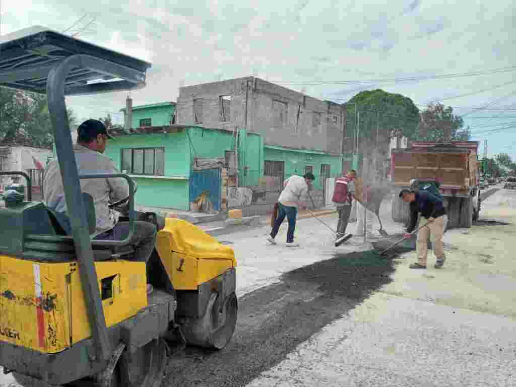 Repuso COMAPA asfalto en la Narciso Mendoza WhatsApp Image 2022 11 16 At 1.30.50 PM 1024x768