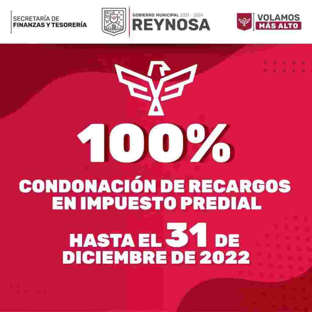 En Reynosa últimos días de 100% de descuento en recargos de Predial WhatsApp Image 2022 11 27 At 11.09.04 AM 1024x1024
