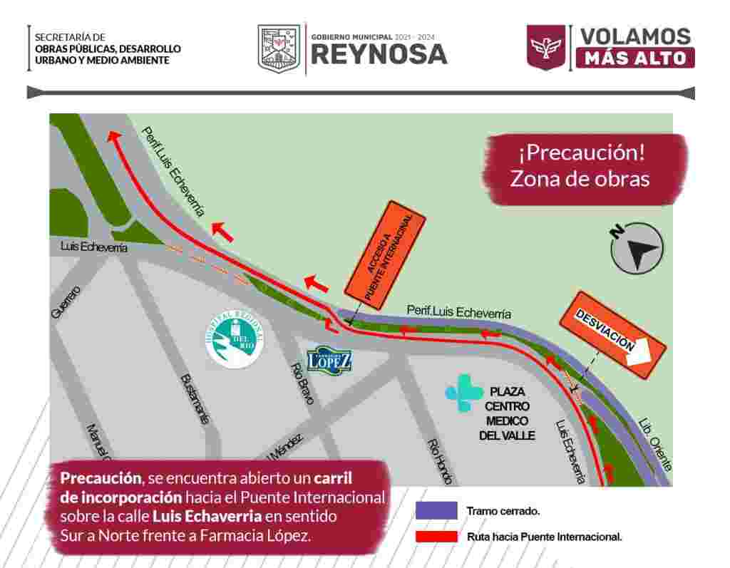 Aviso de cierre de circulación del Libramiento Oriente B5d32395 D707 40b3 A3d1 85e1630b11a0 1024x797